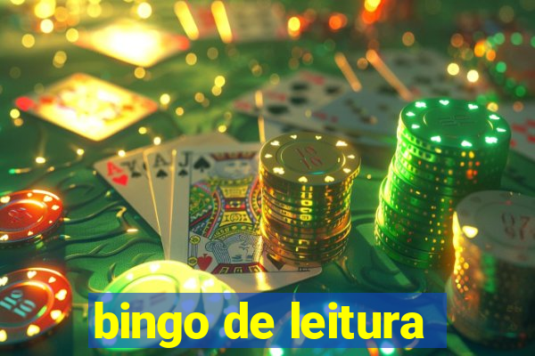 bingo de leitura